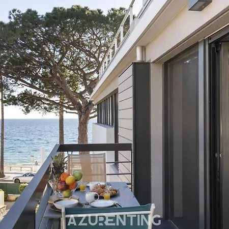 Azurenting - T2 Front De Mer - Clim - Parking אנטיב