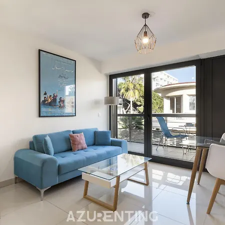Azurenting - T2 Front De - Clim - Parking Apartman Antibes