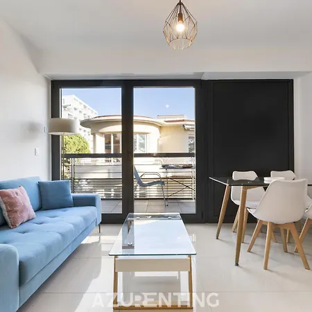 Azurenting - T2 Front De Mer - Clim - Parking Apartman Antibes