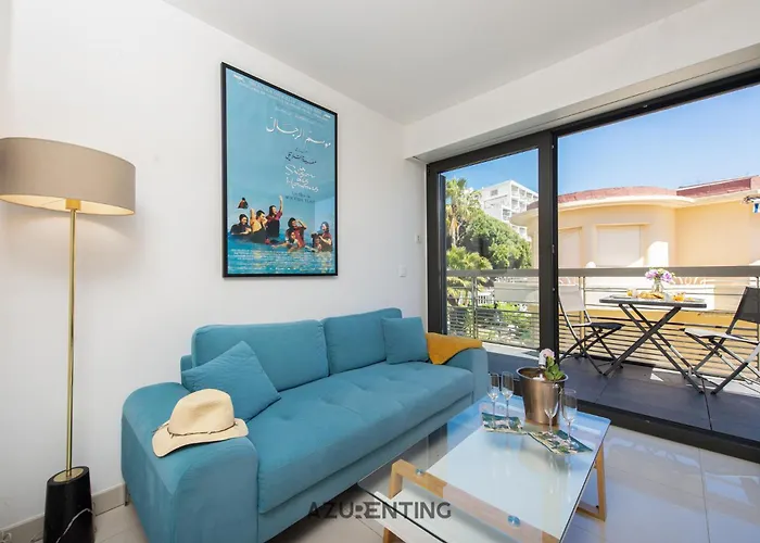 Appartement Azurenting - T2 Front De Mer - Clim - Parking