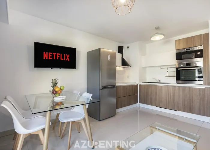 Apartman Azurenting - T2 Front De Mer - Clim - Parking Antibes