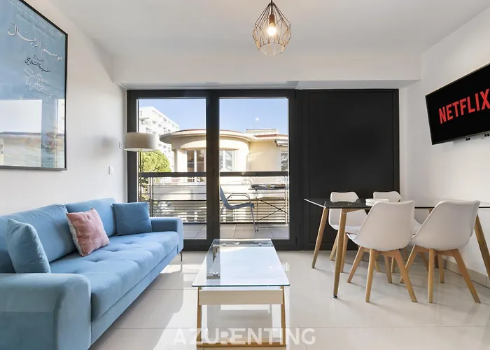 Azurenting - T2 Front De Mer - Clim - Parking דירה אנטיב